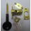 Polished Brass Window Rackbolt + Key by Ironmongery World 1