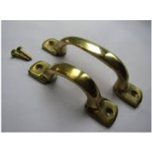 5" Chunky D Cabinet Handle Brass by Ironmongery World