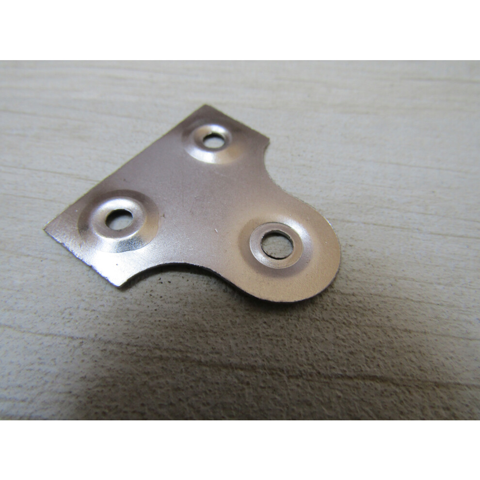 Pack Of 10 Picture Mirror Plates Silver 32Mm Roundhead By Ironmongery World 5057067994655