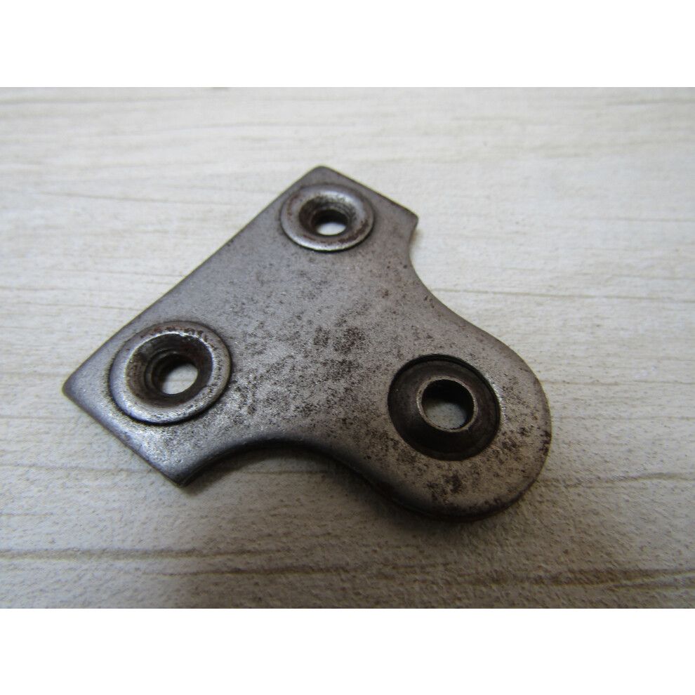Pack Of 10 Picture Mirror Plates Antiqueiron 38Mm Roundhead By Ironmongery World 5057067994631