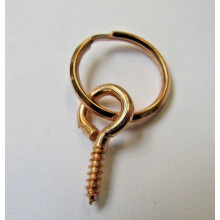 Pack of 100 Picture Screw Split Rings Large by Ironmongery World