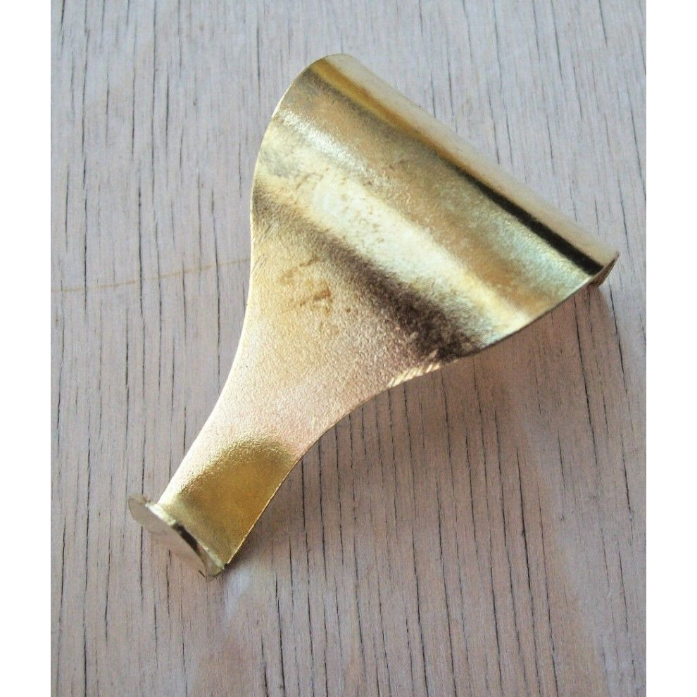 Pack Of 10 Plain Picture Hooks Brass By Ironmongery World 5057067995126