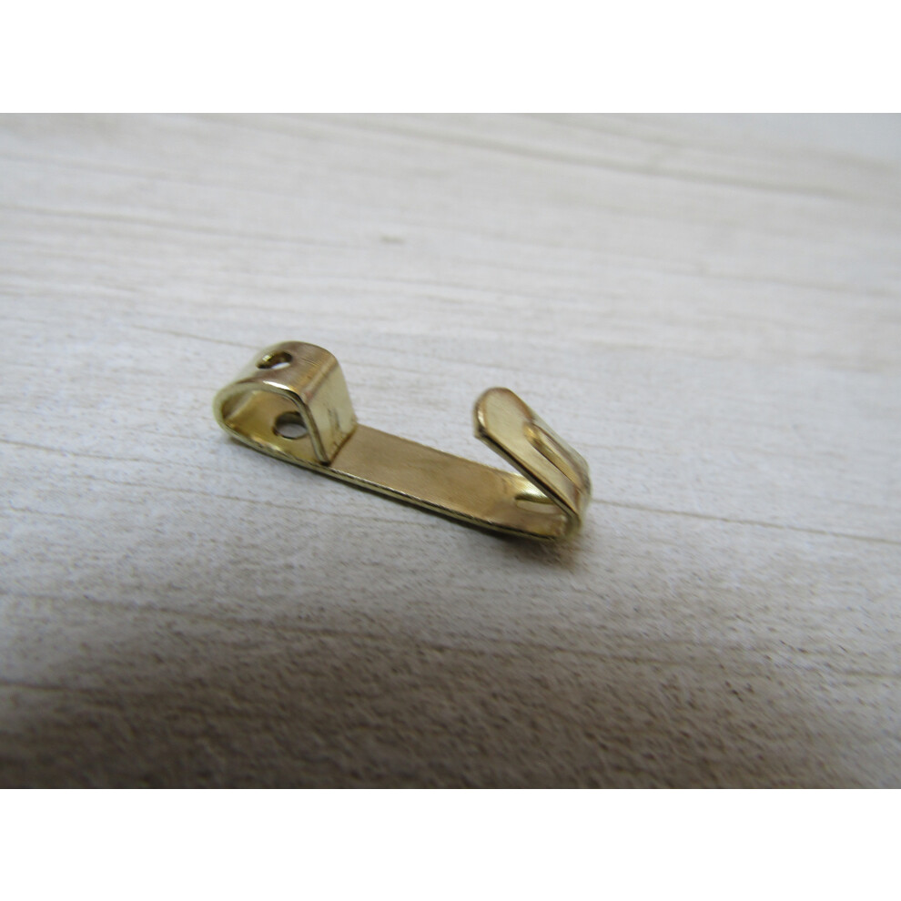 Pack Of 10 Small Picture Hooks Brass By Ironmongery World 5057067994990
