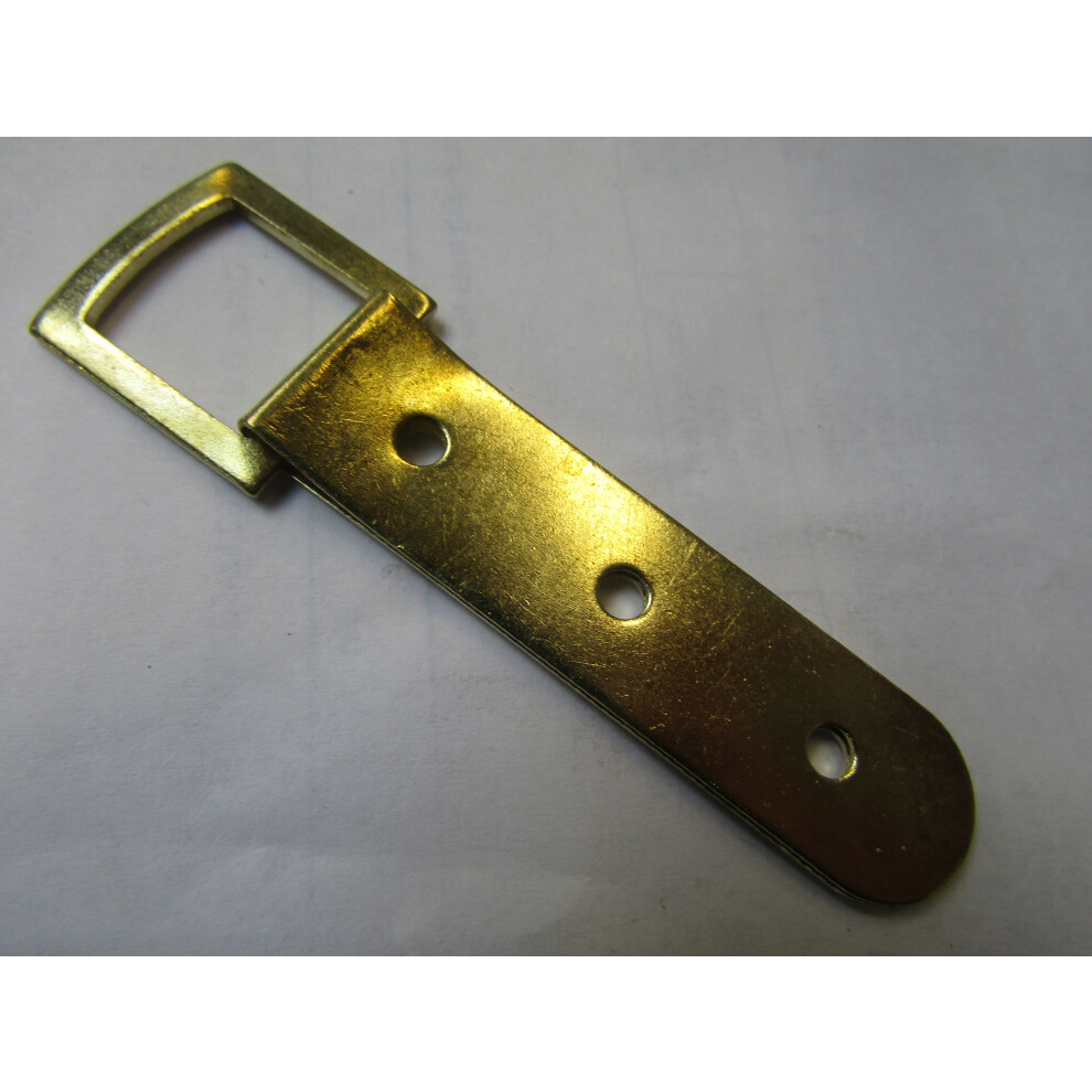 Pack Of 10 Picture Hanging Straps Brass Gold 3 Holes By Ironmongery World 5057067994785