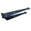 Penny End Cranked Strap Hinge Black Antique by Ironmongery World 1