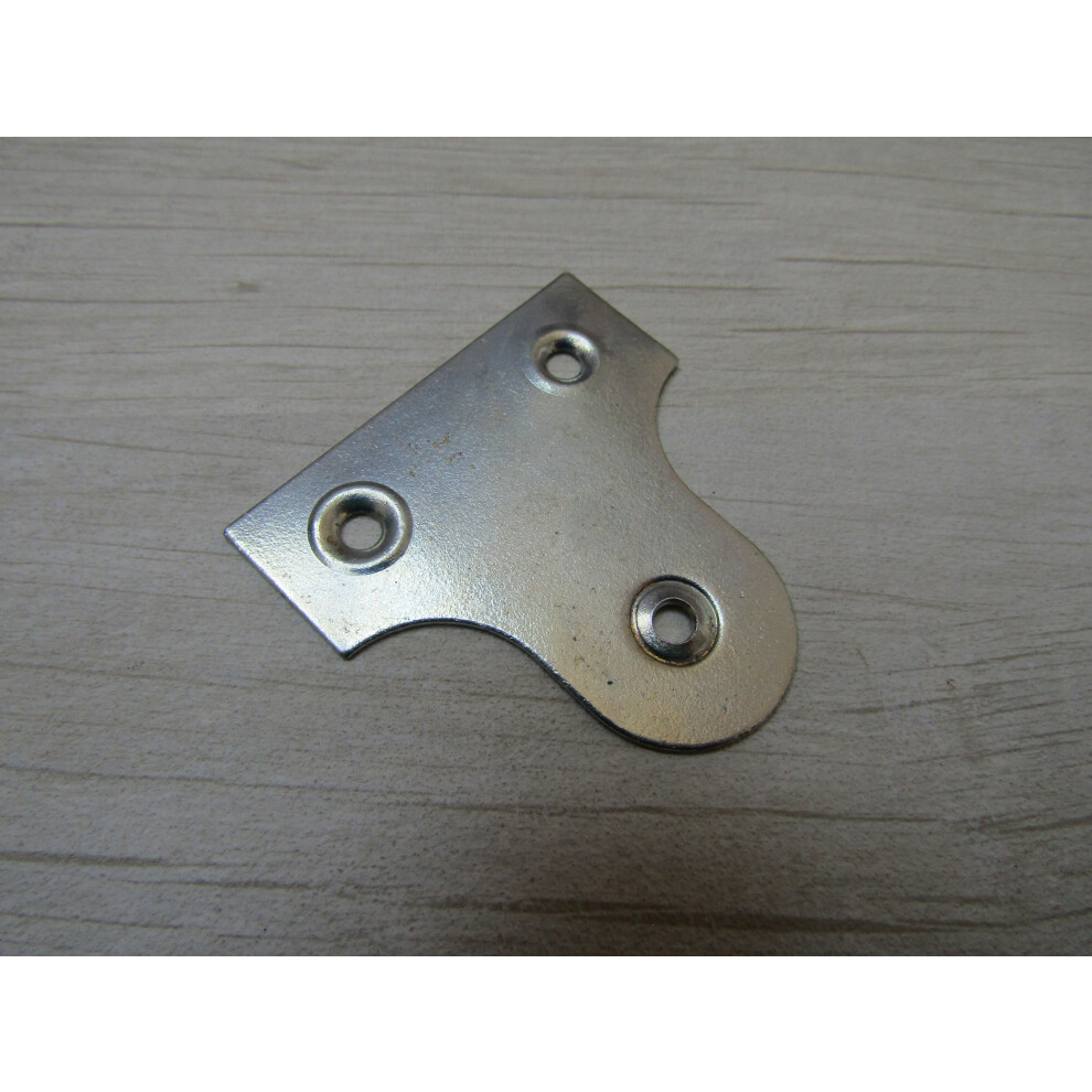 Pack Of 10 Picture Mirror Plates Silver 50Mm Roundhead By Ironmongery World 5057067994594