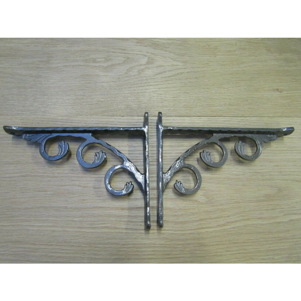 Pair Of Camden Shelf Brackets Antique Iron By Ironmongery World 5057067999612