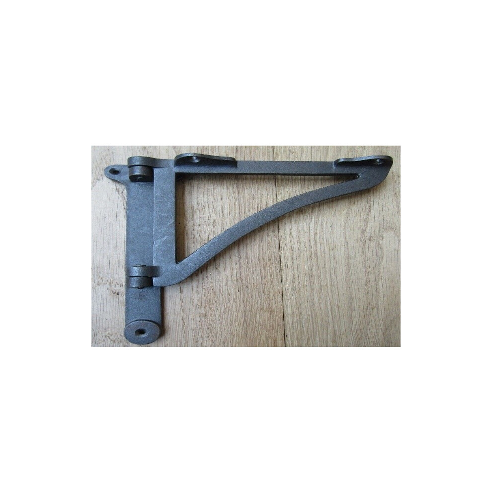 Pair Of Table Leaf Swivel Shelf Bracket Antique Iron By Ironmongery World 5057067893873