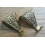 Pair of Solid Brass Fleur De Lys Picture Hook Polished Brass by Ironmongery World 1