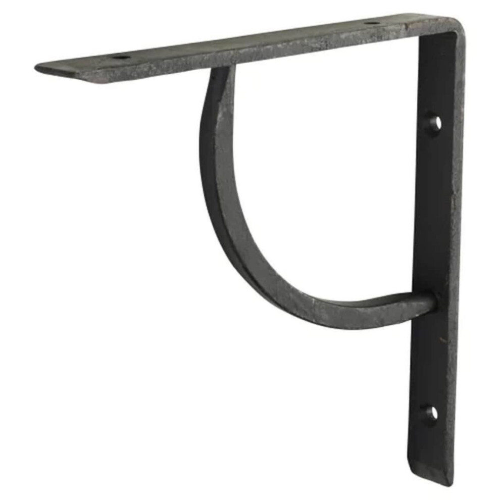 Single Forge Shelf Brackets Antique Iron 5057067895440