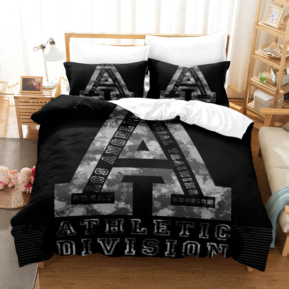 (Retro hippie-20, 220*260cm three-piece set weight 1.3 kg) New hippie culture star stripe motorcycle sports car brown bear bedding microfiber polyeste-image-OPC-PGNQZNJ-NEW