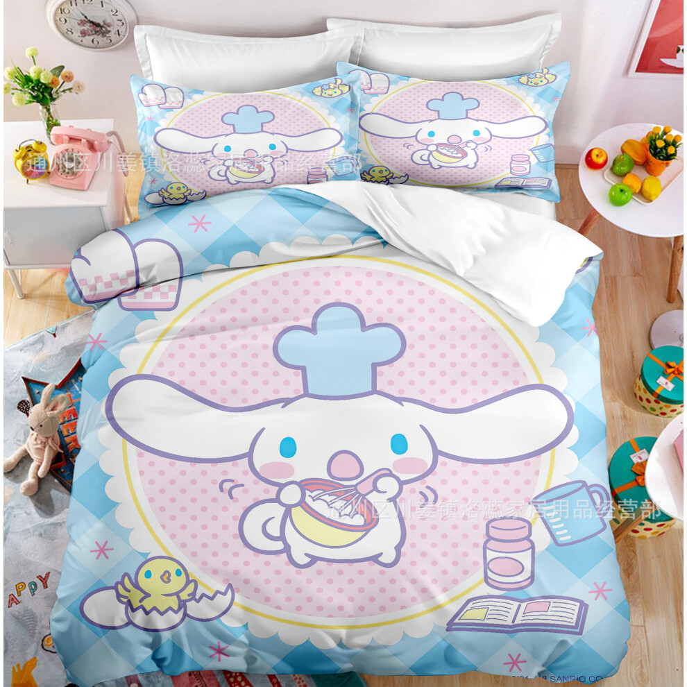 (Twenty two, 140*210 (two-piece set)) New Yugui Dog 3D Print Sanrio Yugui Dog Three-piece Set to Make Bedding Set-image-OPC-PGNR5NS-NEW