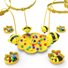 Little Bumblebee Multifunctional Board Game Puzzle Fishing Toys