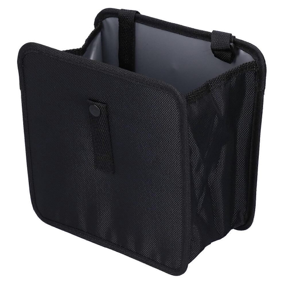 (As Show, One Size) Portable Car Trash Can Multifunctional Artificial Leather Garbage Bin Organizer Universal 6900142753830