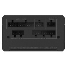 Alimentaatio PC - CORSAIR - CP-9020297-EU - RMe-sarja RM1000e ATX Täysin modulaarinen Cybenetics Gold -virtalähde
