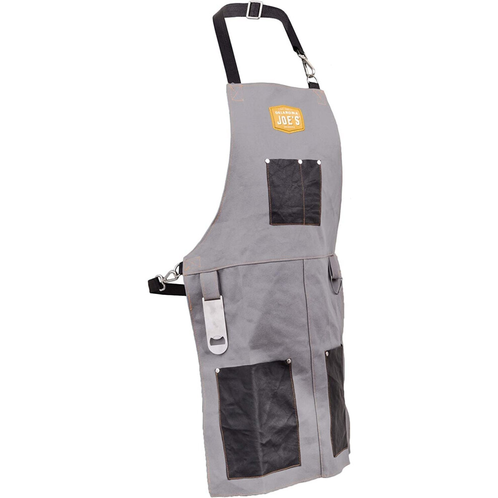 Oklahoma Joe's? Premium Smoking Apron, Gray - 9976646R06