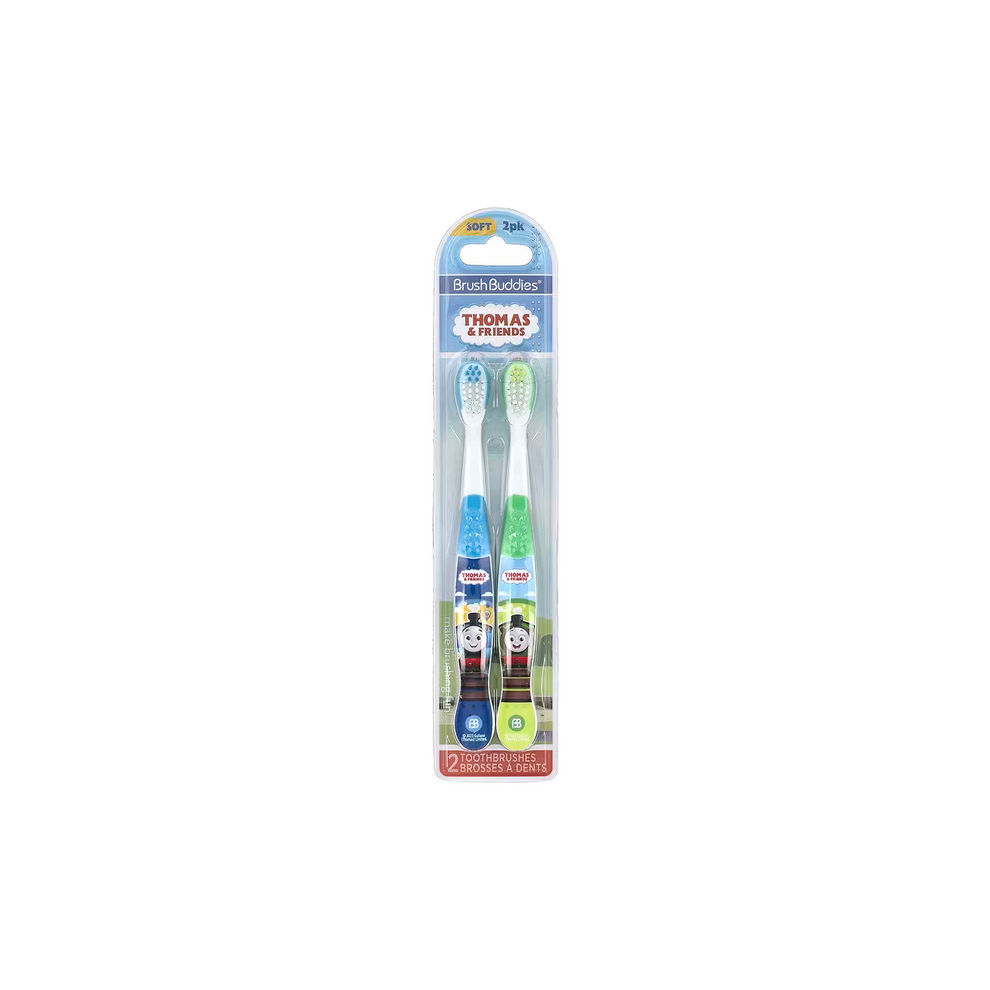 Brush Buddies, Thomas & Friends Toothbrush, 2 Pack