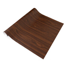 (5m) dc fix WALNUT sticky back plastic vinyl wrap film (67.5cm wide)