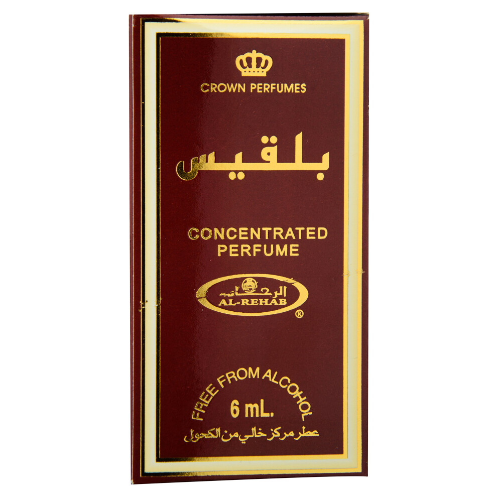 Balkis Al Rehab, Olio Profumato Di Alta Qualità, Dalla Fragranza Orientale, Araba, Muschiata, 6 Ml-image