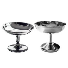 (As show, One size) 2pcs Ice Cream Storage Cup Fruit Cake Cup Dessert Goblet Dessert Cup for Restaurant Kitchen
