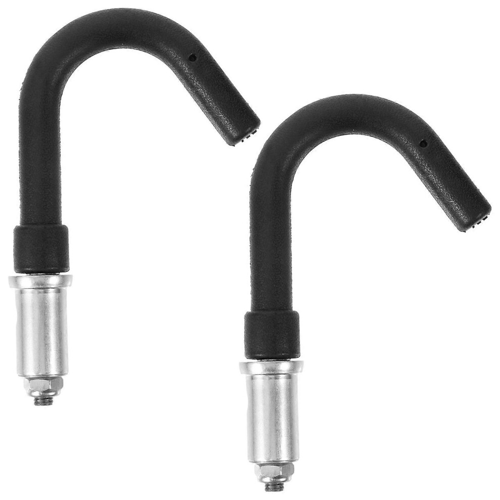 (As Show, One Size) 2Pcs Ladder Hook Ladder Roof Hook Heavy Duty Extension Ladder Hooks Stabilizers 4069016312381