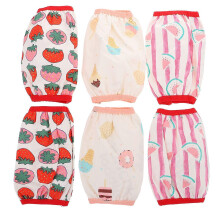 (As show, One size) 3 Pairs Anti-fouling Oversleeve Weaning Protective Oversleeve Kids Arm Protector