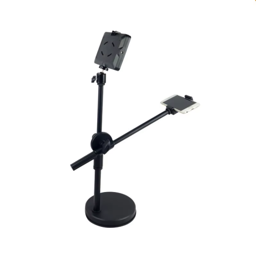 Overhead Tripod with Ring Light Table Tabletop Shooting Stand Tripod 2