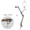 Overhead Tripod for Phone with Ring Light Desktop Cellphone 6