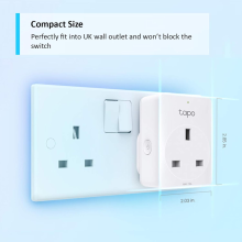 Tapo P100 (2-Pack) Smart Plug, Wi-Fi Plug,