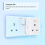 Tapo P100 (2-Pack) Smart Plug, Wi-Fi Plug, 1