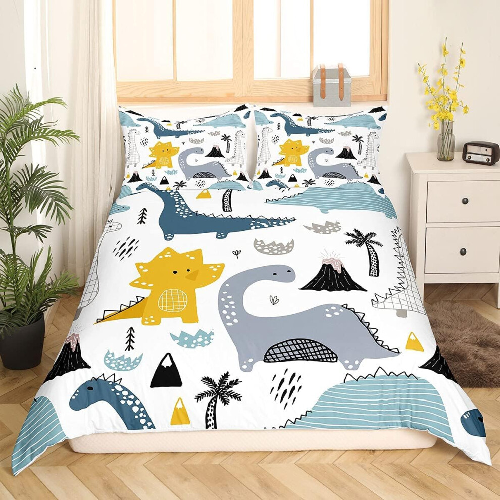 (Super King, Multi 44) Sailboat Bedding Set Nautical Decor Duvet Cover Double Size Blue Retro Sailboat Bedding Soft Duvet Cover Compass Anchor Pattern