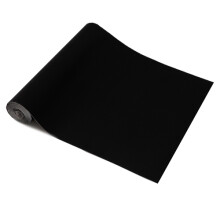 (45cm, 1m) dc fix FELT VELOUR BLACK sticky back plastic vinyl wrap film
