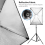 2 X 135W Softbox Lighting Kit Video Photo Soft Box Continuous Light Stand Studio 2