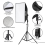 2 X 135W Softbox Lighting Kit Video Photo Soft Box Continuous Light Stand Studio 6