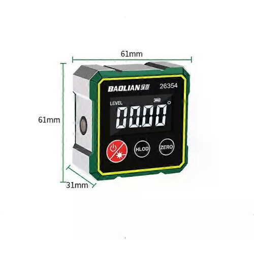 Scomeri Magnetic Digital Angle Finder with Electronic Laser,Aneedbaby Angle Tool 1