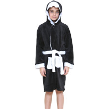 (7-8 Years, Shark) Girls Boys Bath Robe Animal Unicorn Dressing Gown 2-13