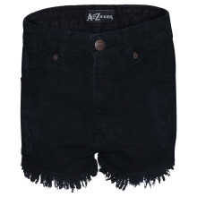 (5-6 Years, Jet Black) Girls Shorts Bermuda Skinny Ripped Jeans Hot Pants