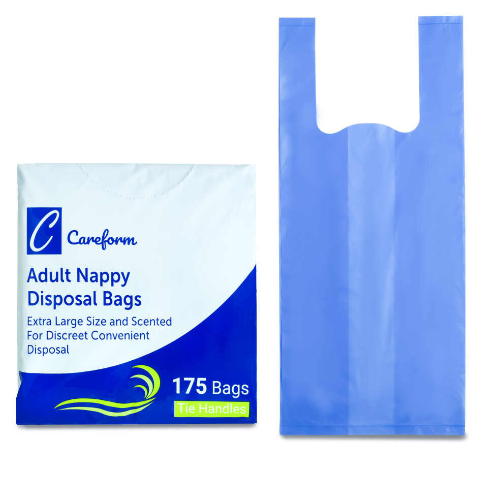Careform Adult Incontinence Pad / Nappy Disposal Bags - Pack 175