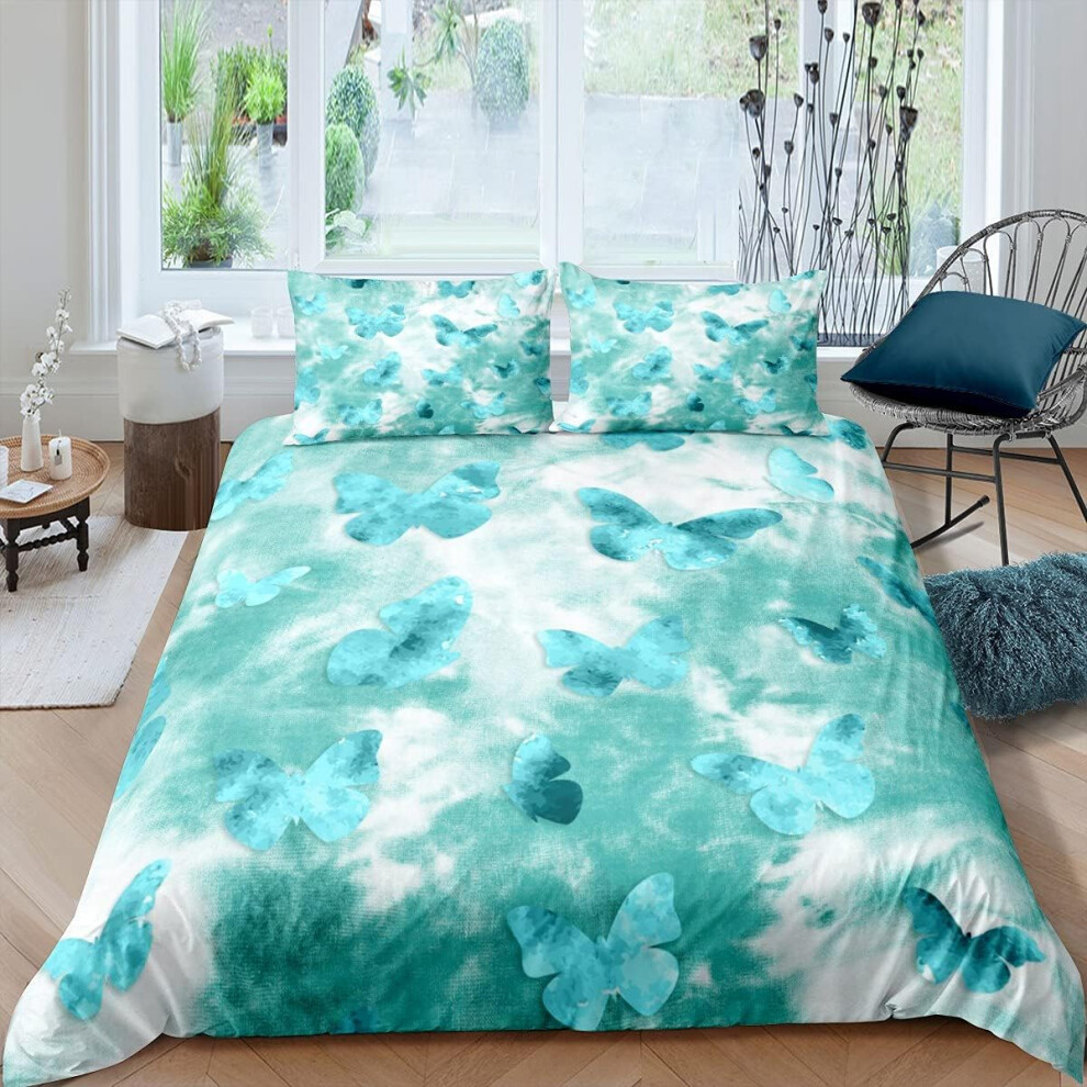 (King(No Comforter), Multi 09) Homewish Flamingo Bedding Set Palm Leaf Comforter Cover Double Size Pink Flower Duvet Cover For Kids Boys Girls Adult T