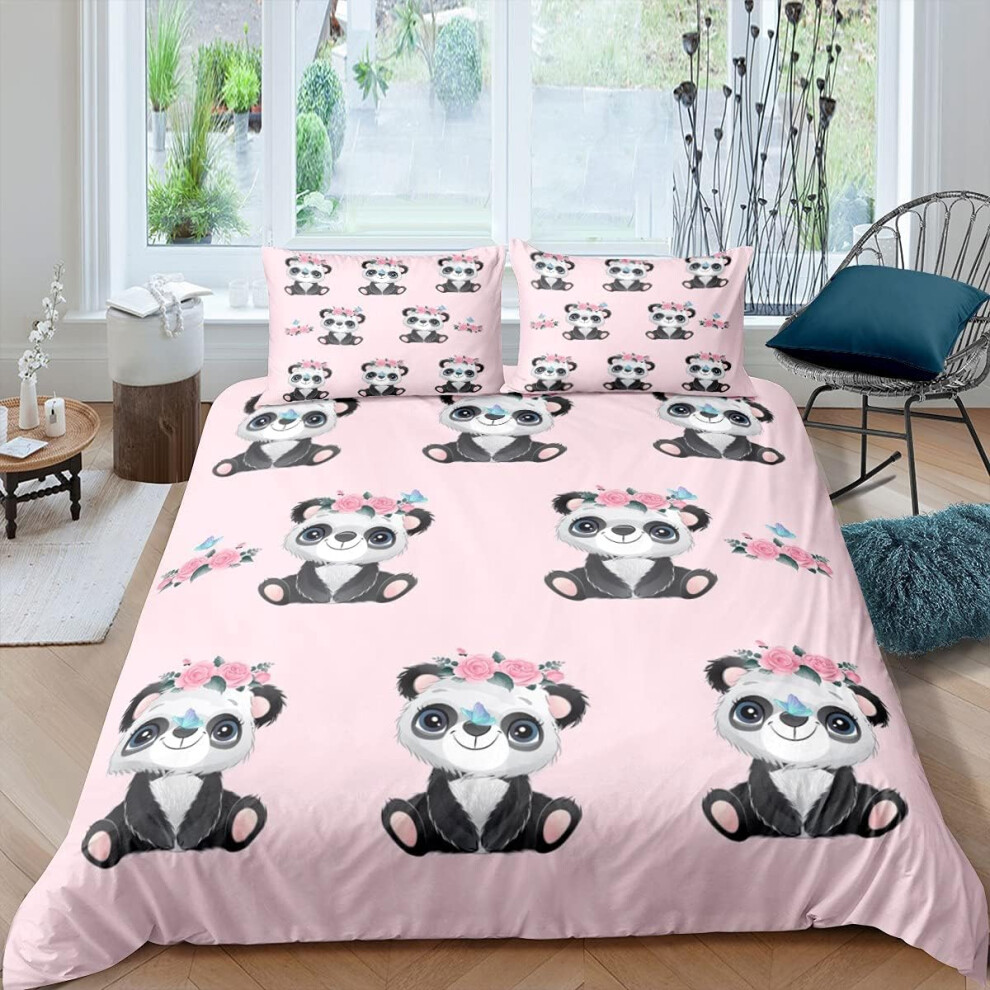 (Super King(No Comforter), Multi 20) Homewish Flamingo Bedding Set Palm Leaf Comforter Cover Double Size Pink Flower Duvet Cover For Kids Boys Girls A