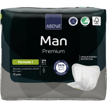 Abena Man Formula 1 Inkontinenzeinlagen f   r M   nner, umweltfreundlich, f   r Herren