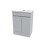 NES Home Nes Home Matte Grey 600 mm Freestanding Basin Vanity Unit 6