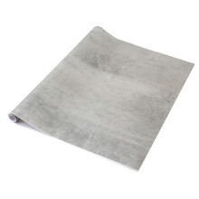 (5m) CONCRETE GREY sticky back plastic vinyl wrap film (67.5cm wide)