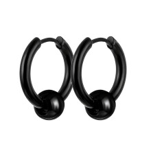 (type22) 1Pairs Punk Stainless Steel Stud Earrings For Mens Womens