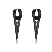 (type6) 1Pairs Punk Stainless Steel Stud Earrings For Mens Womens