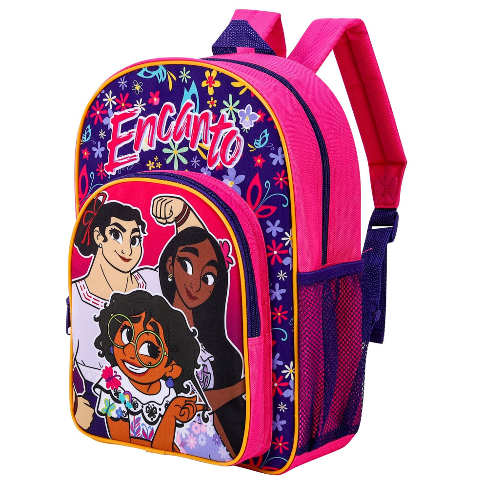 Disney Encanto Kids Premium Backpack School Rucksack Bag, Multicolour