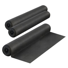 ((3 Rolls) Geezy Garden Weed Control Fabric Membrane - 10m x 1.5m) Geezy Garden Weed Control Fabric Membrane - 8m x 1.5m