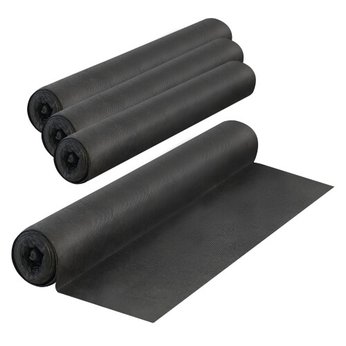 GEEZY GEEZY Non-Woven Weed Control Membrane 1.5x10m Permeable Ground Fabric 4 Rolls