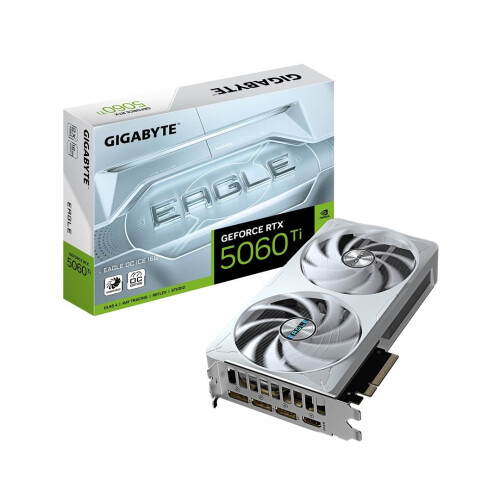 Gigabyte Carte graphique - GIGABYTE - GeForce RTX 5060 Ti EAGLE OC ICE 16G