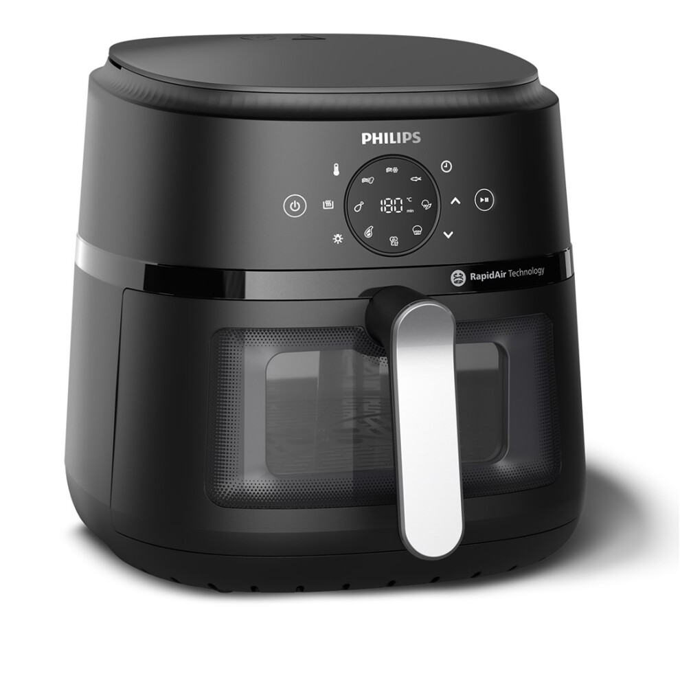 Philips Silber/Schwarz Airfryer Na231/00, Fritteuse, - Bild 8